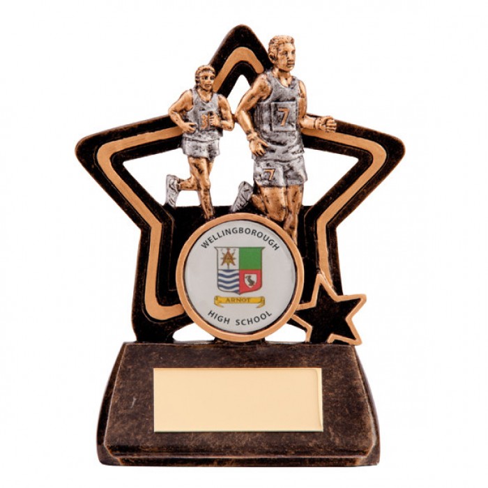 LITTLE STAR RUNNING AWARD - 10.5CM
